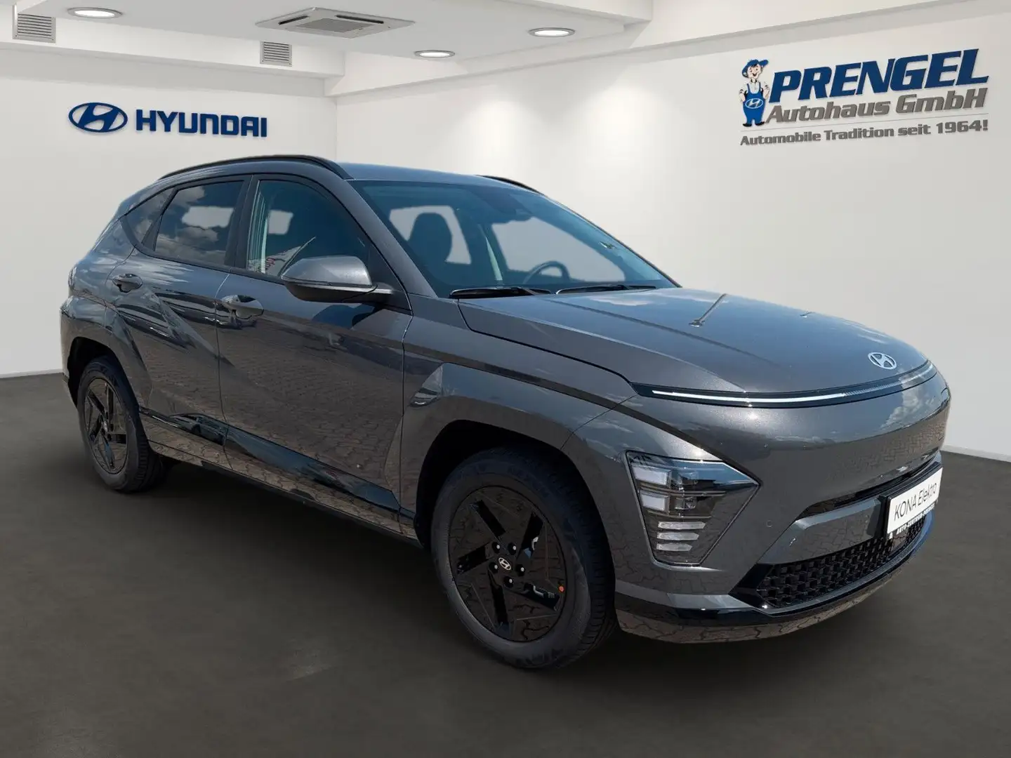 Hyundai KONA  SX2 EV 65,4kWh Trend / e. Heckklappe Gris - 2