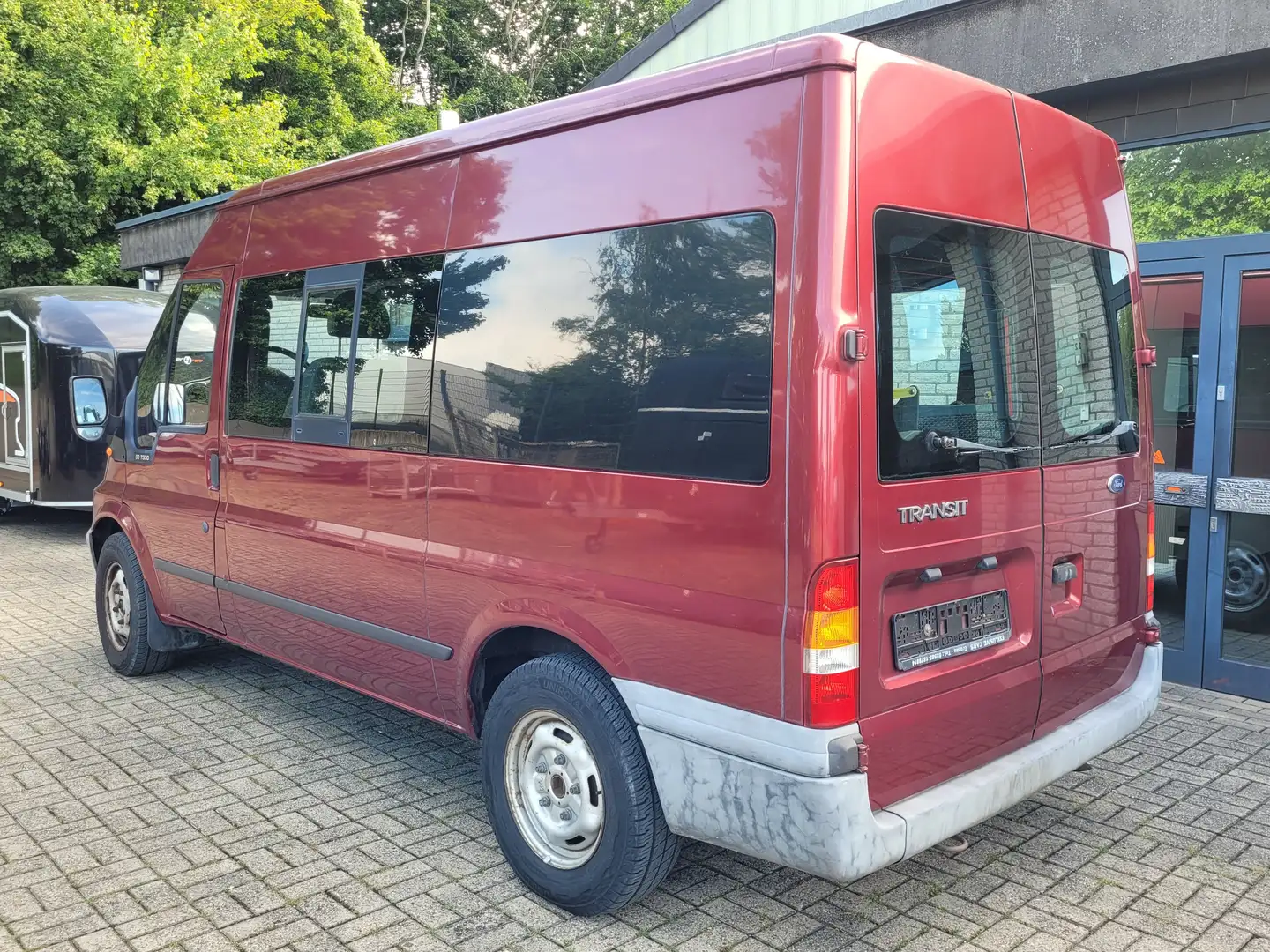 Ford Transit 2.4 *Behindertengerecht*Rollstuhl*Lift*Automatik* Piros - 2