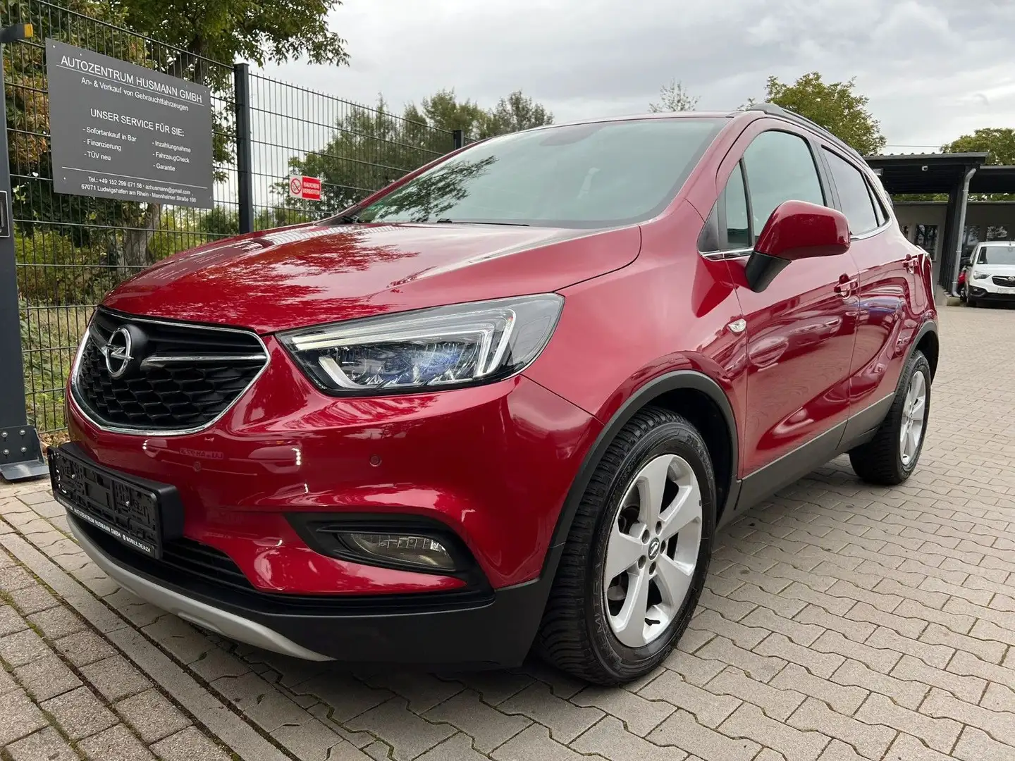 Opel Mokka X MOKKA X 1.4T NAVI KAMERA MATRIX-LED *SCHECKHEFT* Rojo - 1