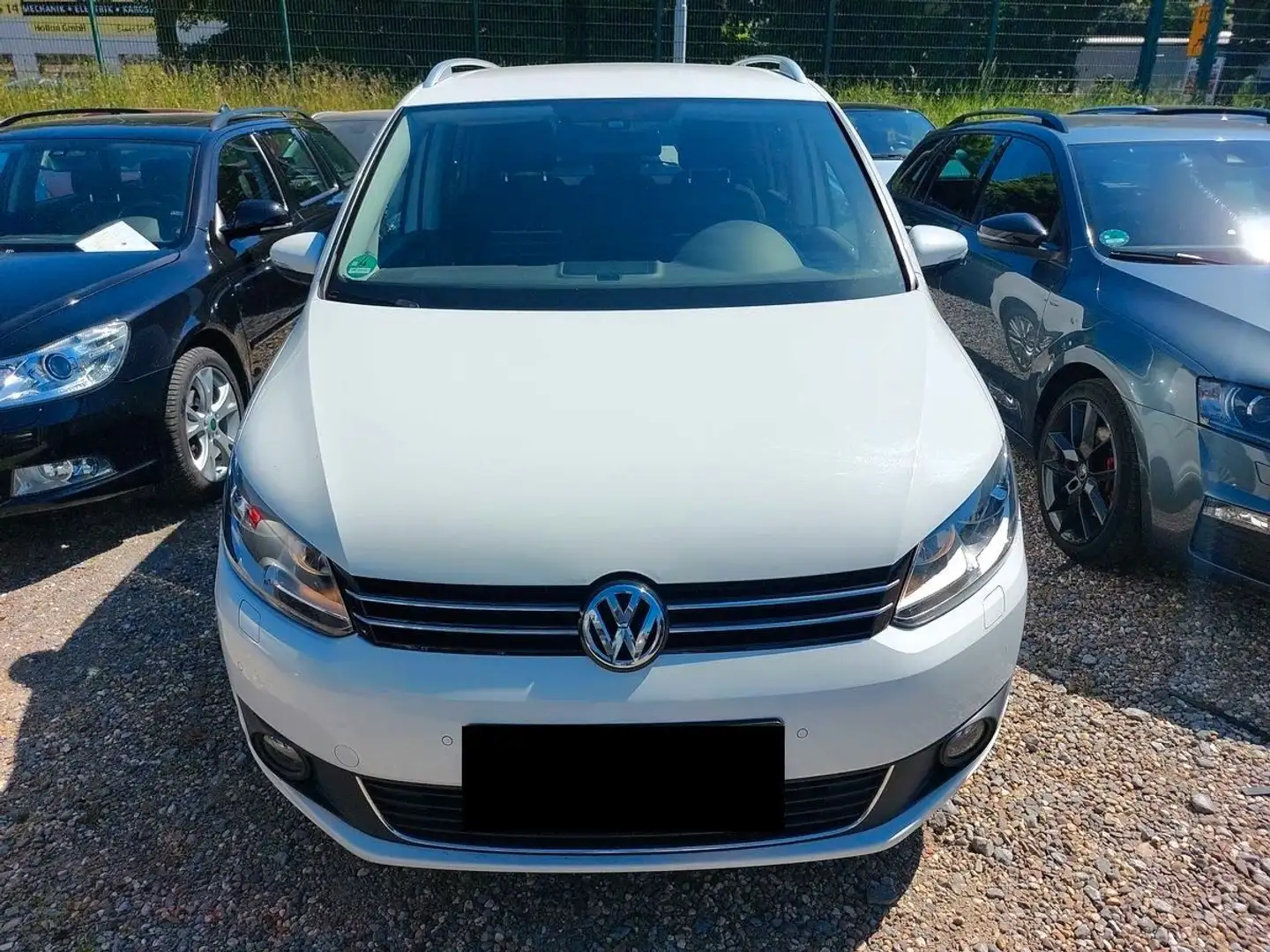 Volkswagen Touran Cup| 2.HAND| PDC| SZH| KLIMAAUT.| | GRA Blanc - 2