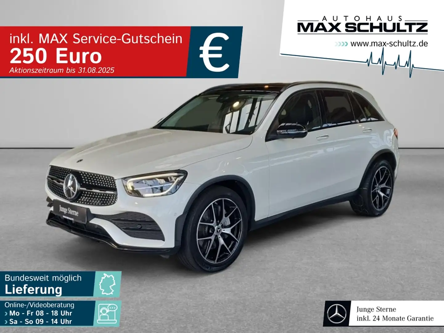 Mercedes-Benz GLC 400 d 4MATIC *SD*AHK*Standh.*SpurH*SpurW*LED Alb - 1