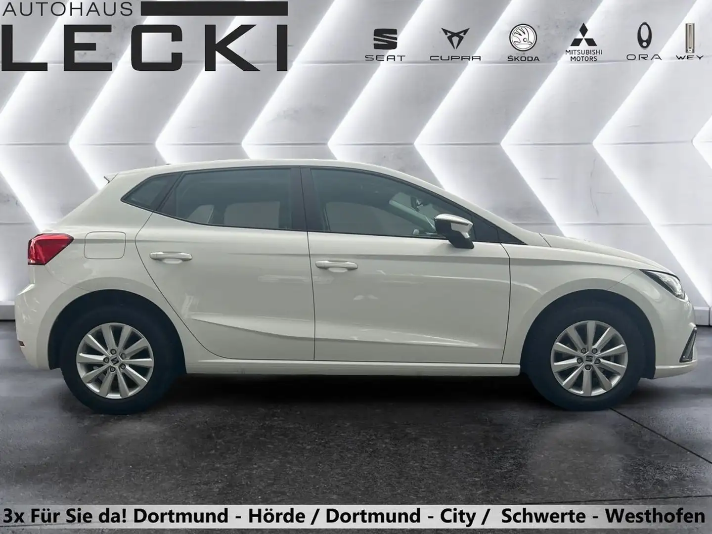 SEAT Ibiza Reference 1.0 MPI *LED*4SEASON*PDC*NSW*ALUFELGEN Weiß - 2