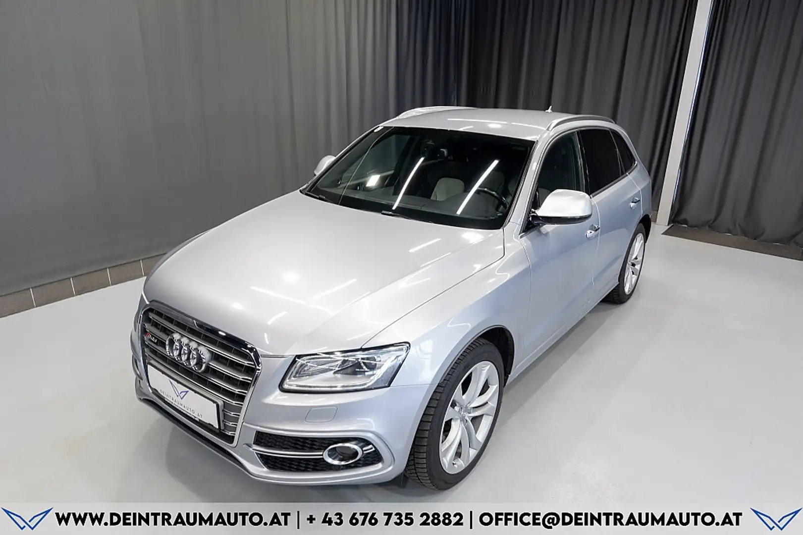 Audi SQ5 3,0 TDI competition quattro Tiptronic*AHK*STAND... Silber - 2