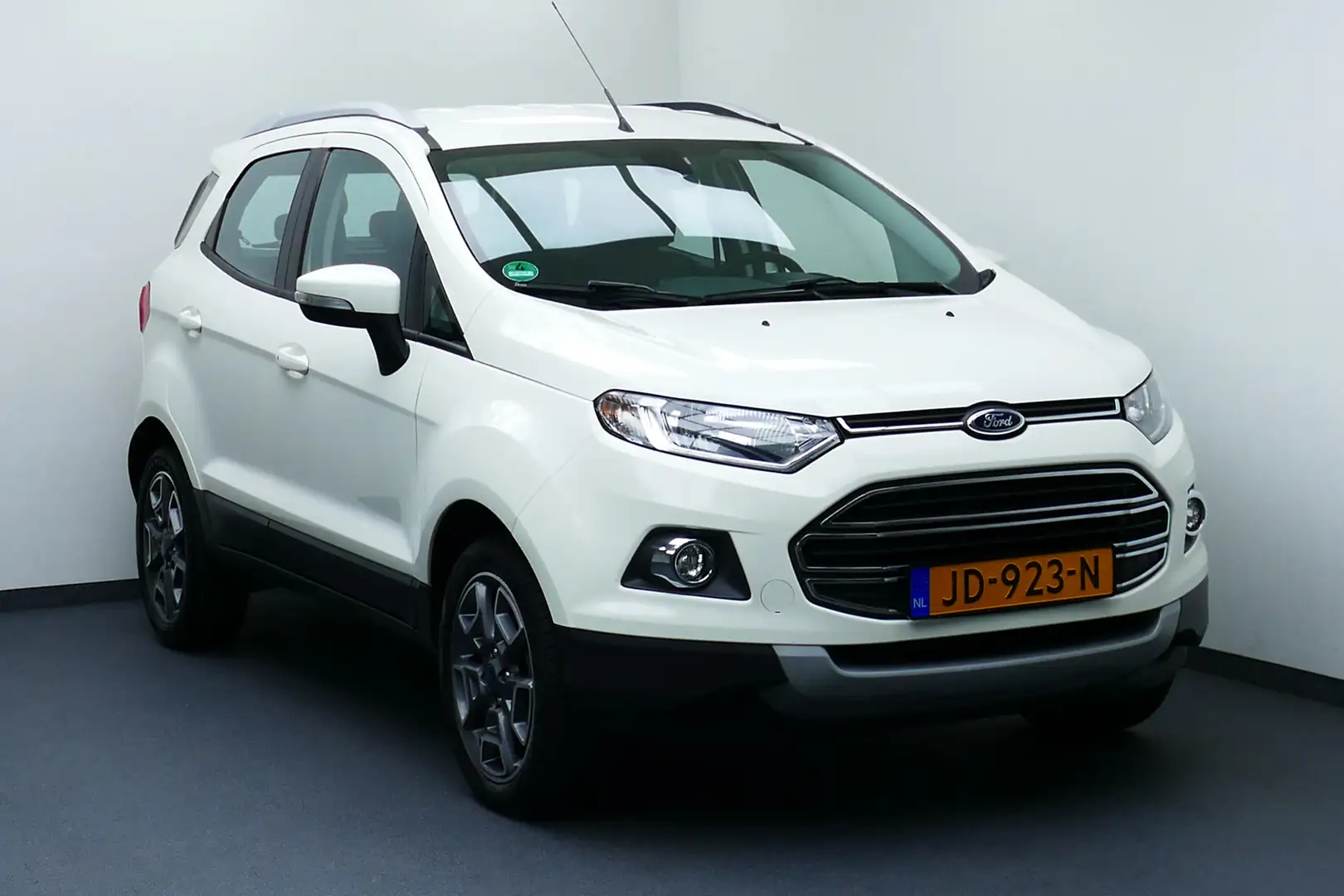 Ford EcoSport 1.0 EcoBoost Titanium 1-Eig. Clima, Cruise, StoelV Wit - 1