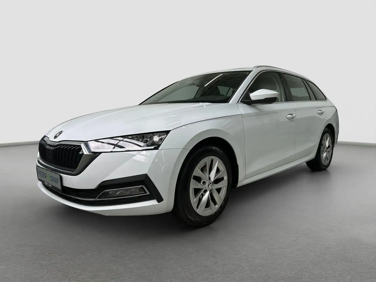Skoda Octavia Combi TDI DSG ACC Navi Kamera App-C. AHK Weiß - 1