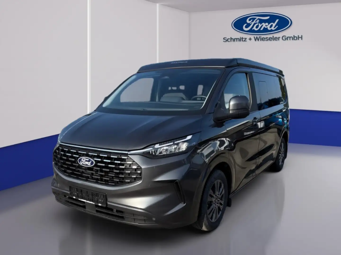 Ford Nugget Aufstelldach 170PS Markise Kamera Navigatio Grau - 2