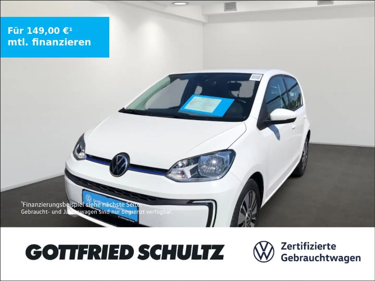 Volkswagen up! e-MOVE UP! EPH HALOGEN SITZHZG USB RADIO Weiß - 1