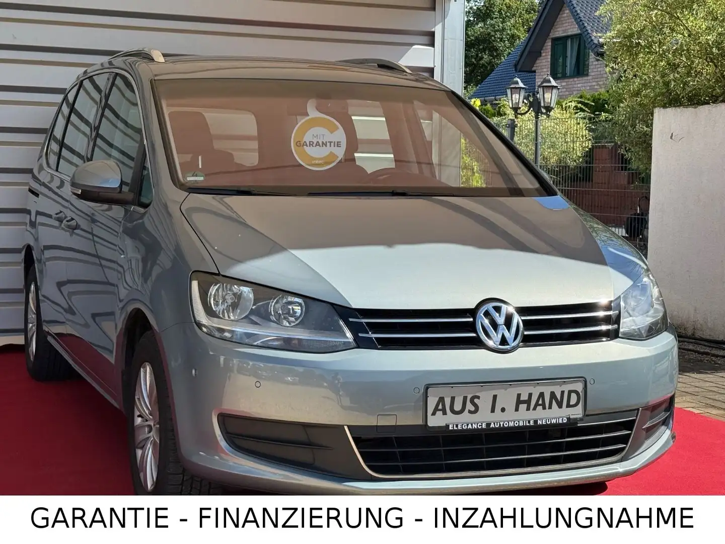 Volkswagen Sharan Comfortline/1.Hand/Automatik/Scheckheft Grau - 1