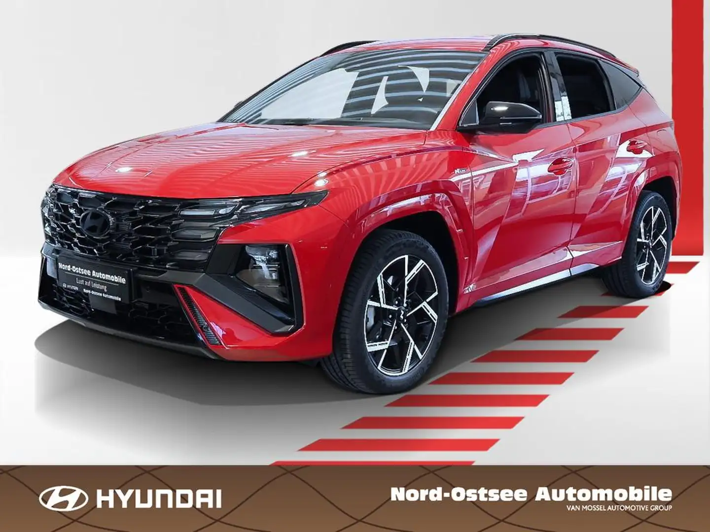 Hyundai TUCSON FL N LINE Rood - 1