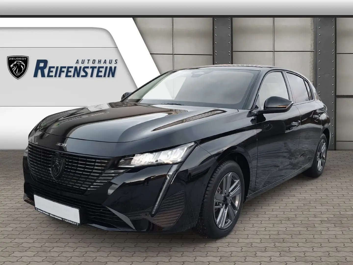 Peugeot 308 Allure 130 SHZ KOMFORT 360°CAM NAVI ALARMA. Negro - 1