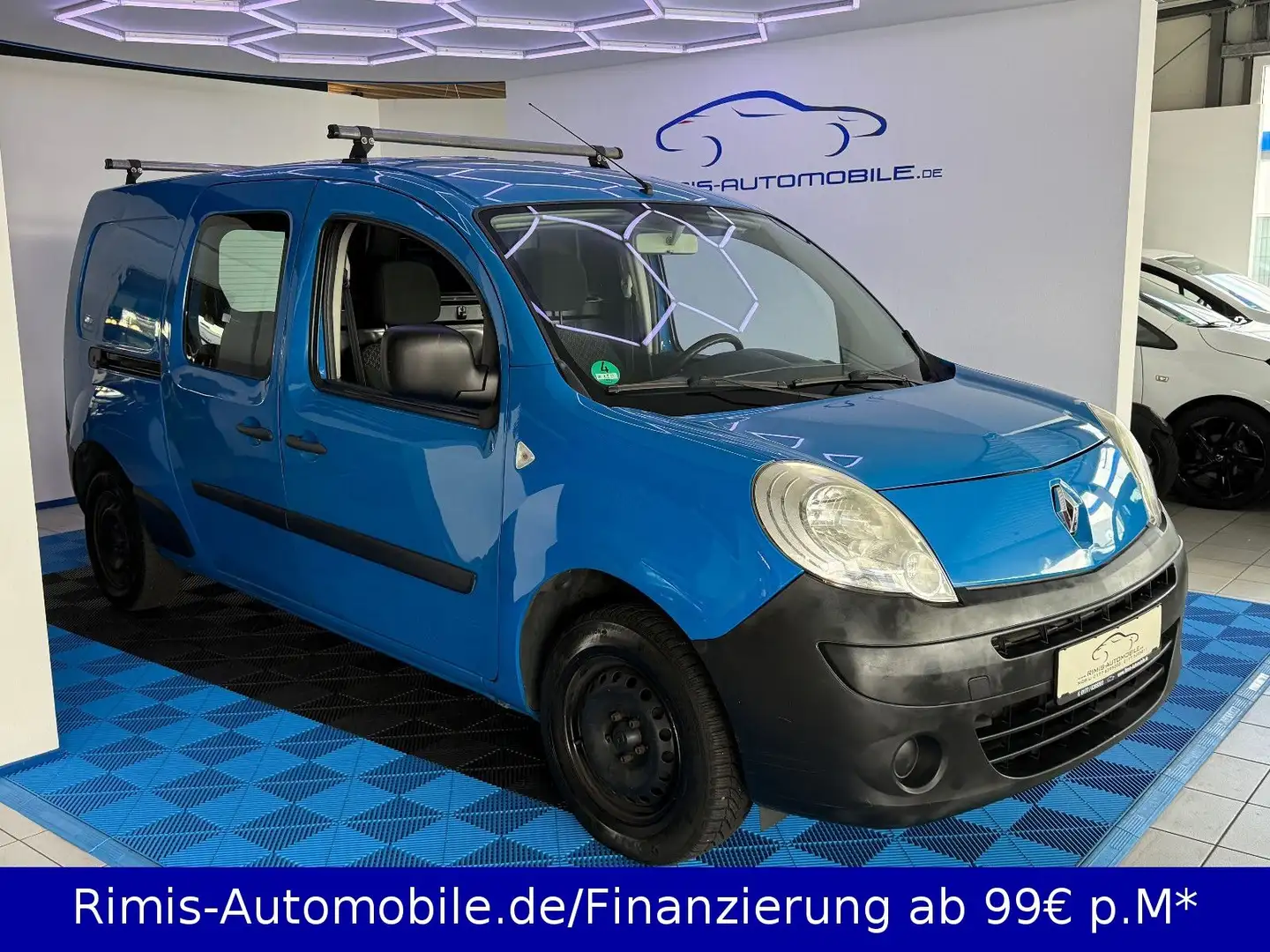 Renault Kangoo Rapid Maxi Extra AHK Dachträger Kasten Bleu - 2