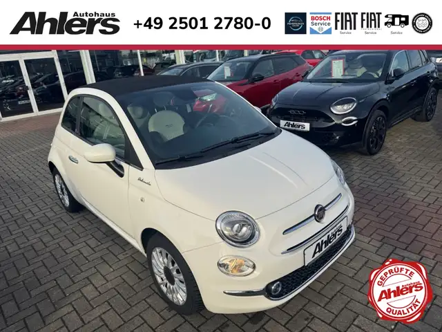 Fiat 500C Dolcevita+CARPLAY+ALLWETTER+KLIMA+PDC+LICHTREGENSE