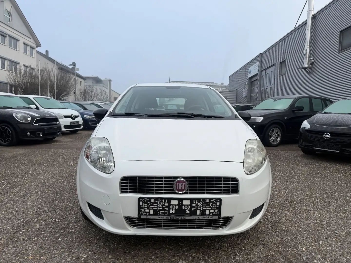 Fiat Grande Punto 1.2 8V Active*Klima*1.Hand*ZV Weiß - 2
