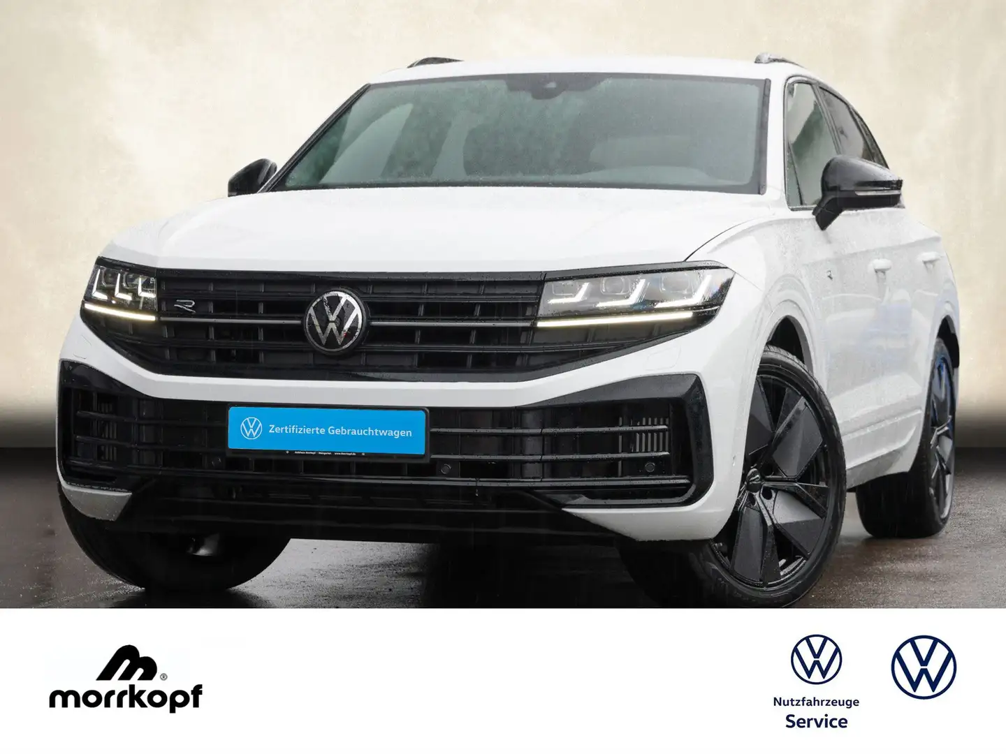 Volkswagen Touareg R 3.0 eHybrid +AHK+0,5 STEUER+ Bluetooth Weiß - 2