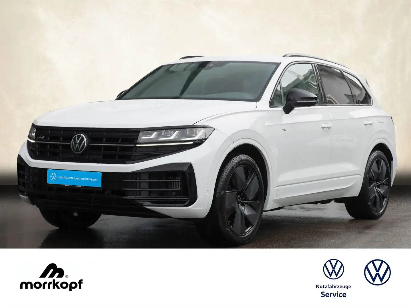 Volkswagen Touareg R 3.0 eHybrid +0,5 STEUER+WI-RÄDER Navi Blanc - 1