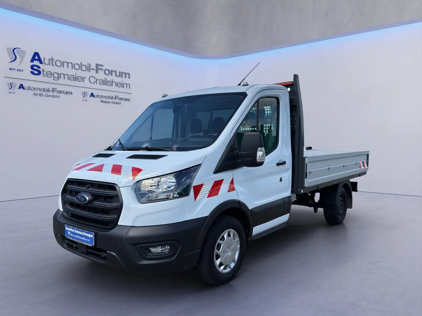 Ford Transit Pritsche EK 2.0l 350 L2 *RFK*AHK* Wit - 2
