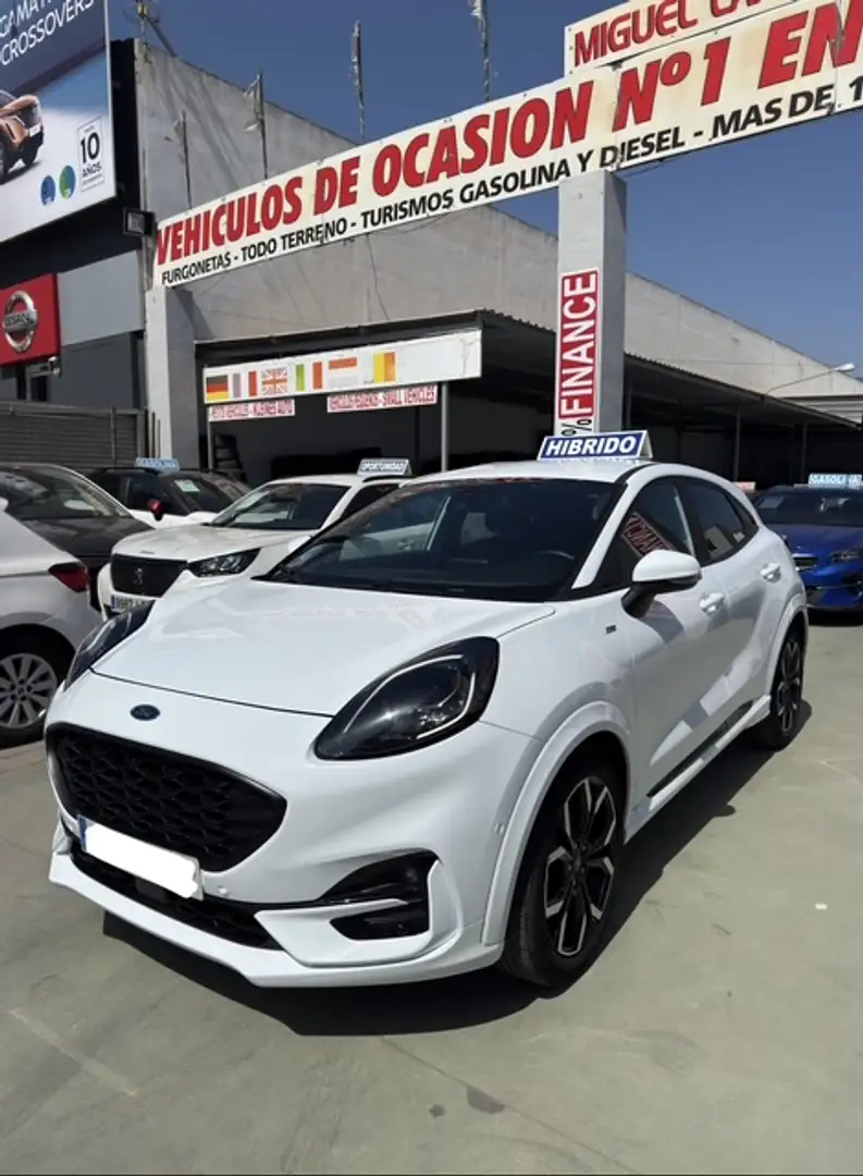 Ford Puma 1.0 EcoBoost MHEV ST-Line X 155 Blanco - 1