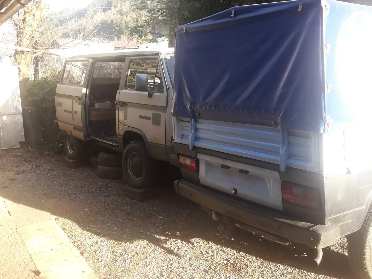 Volkswagen T3 Vanagon syncro TD Braun - 2