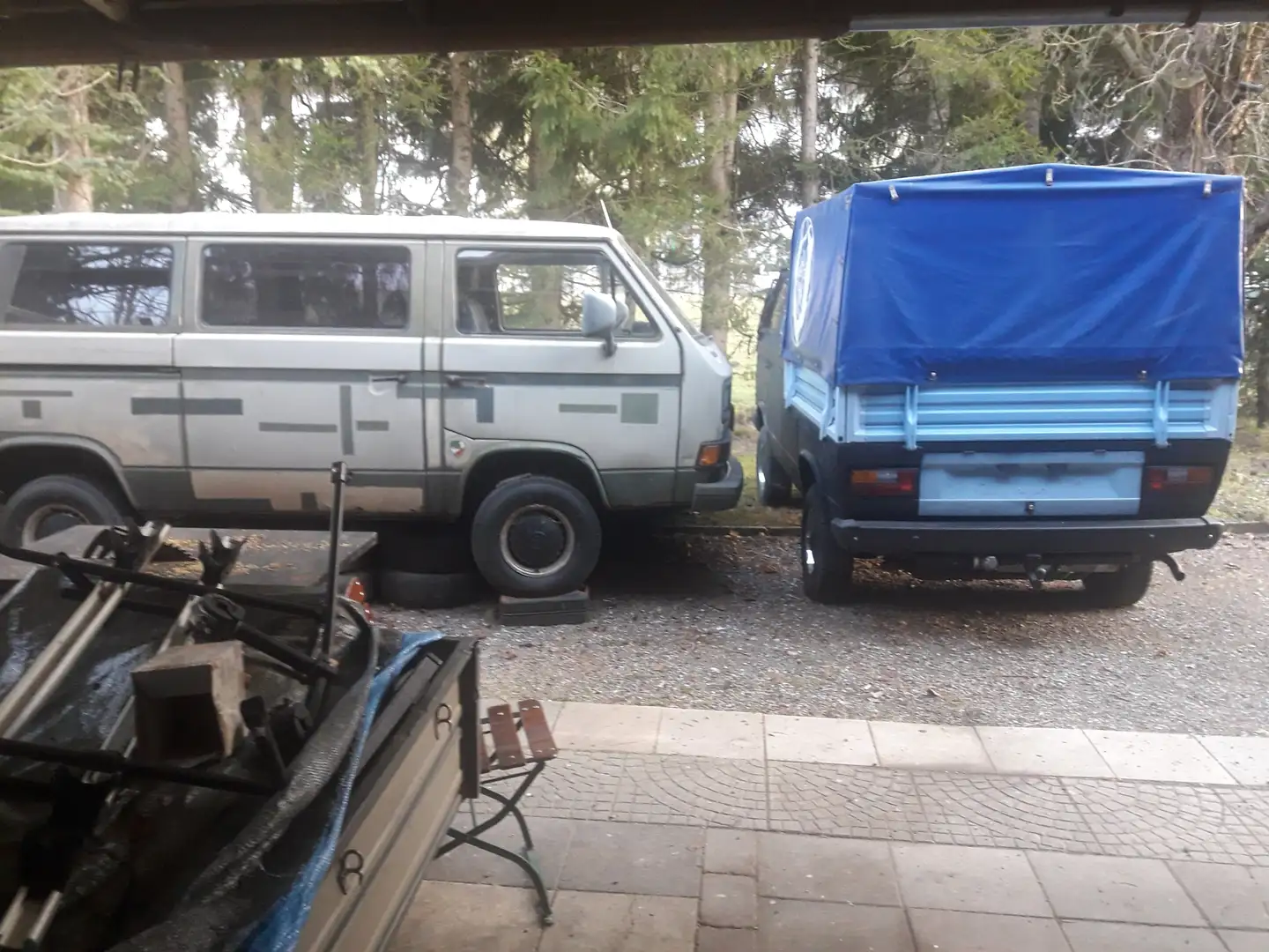 Volkswagen T3 Vanagon syncro TD Marrone - 1