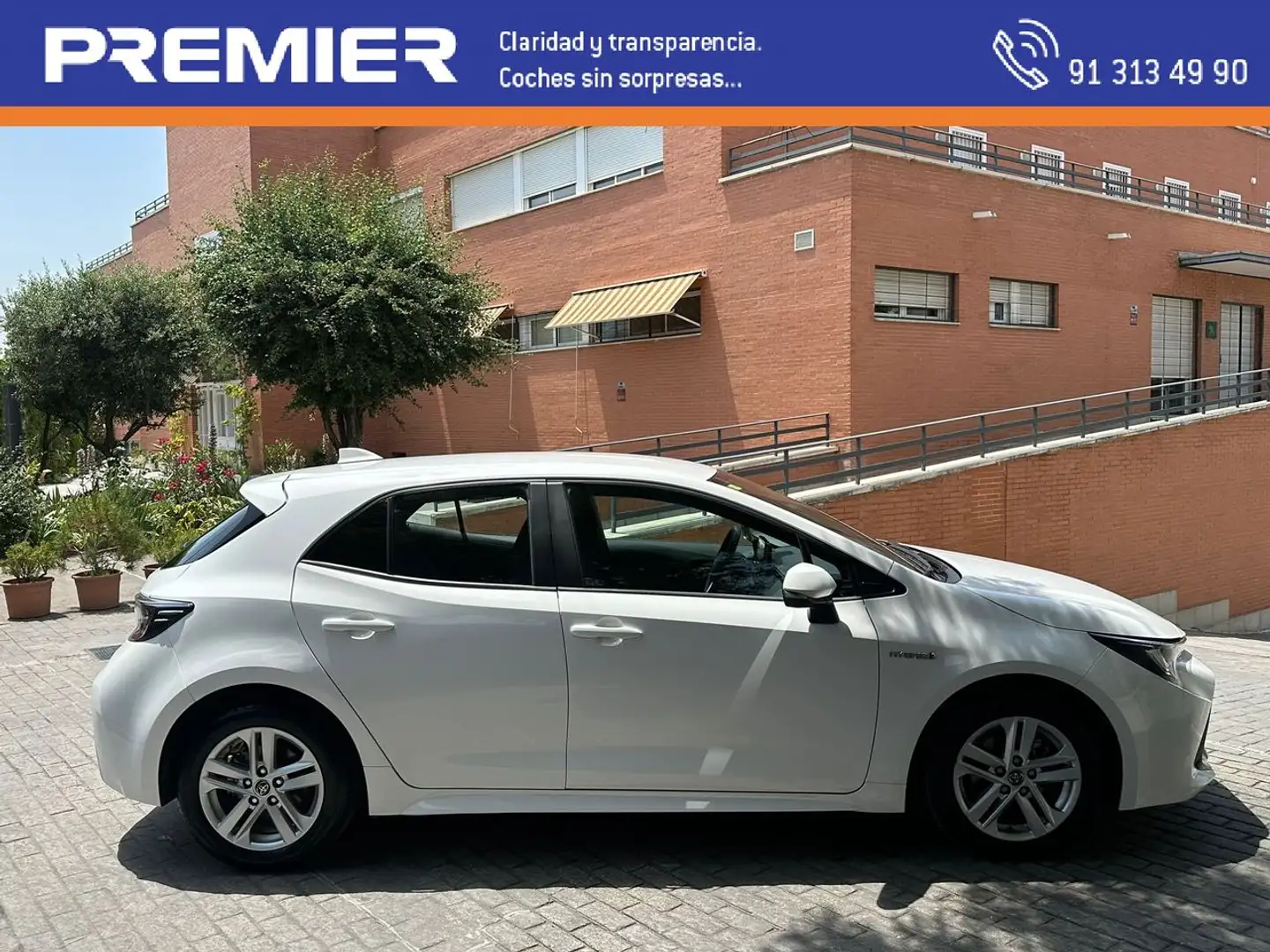 Toyota Corolla 1.8 125H ACTIVE E-CVT Blanco - 1