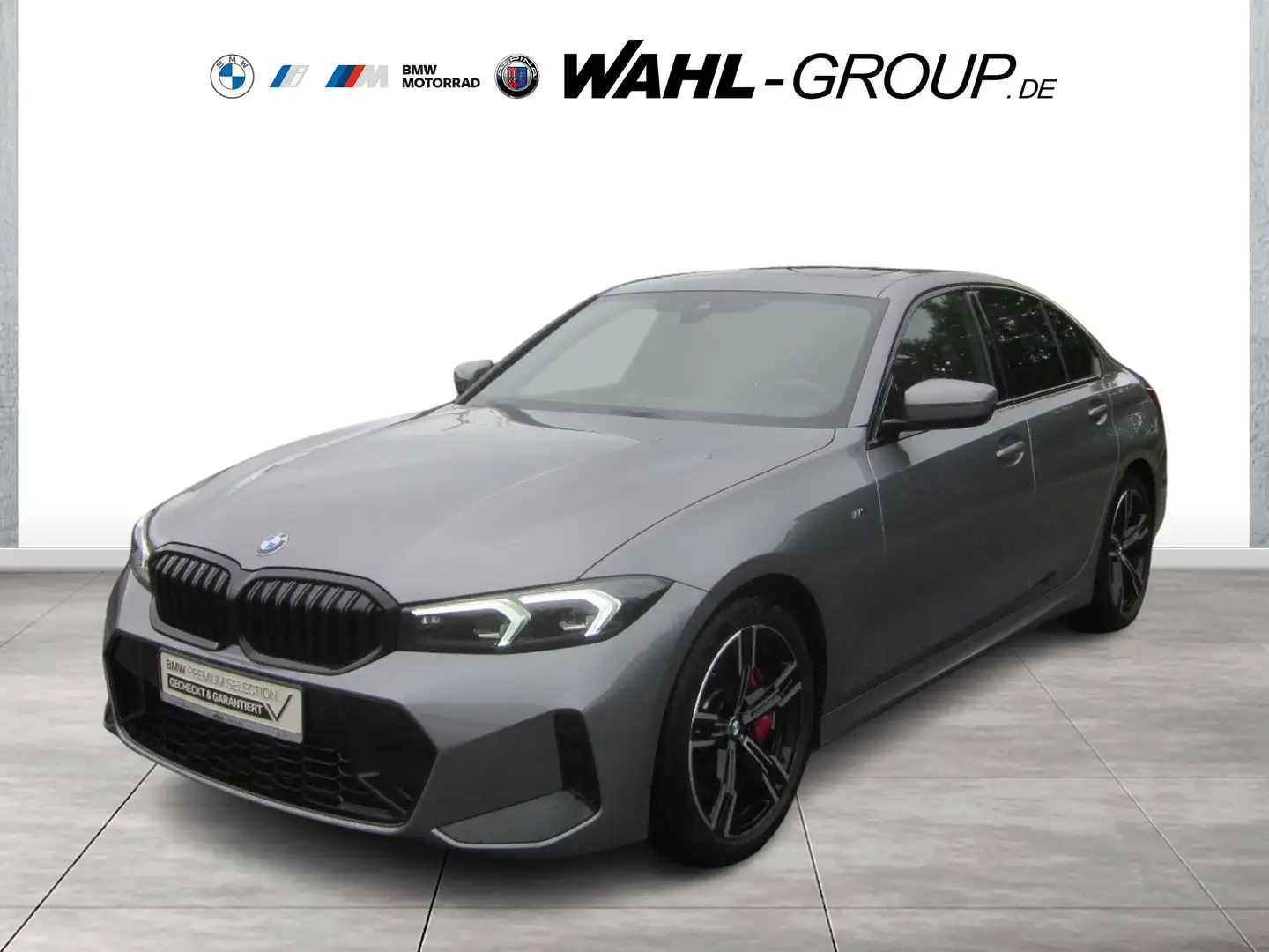 BMW 330 i M SPORT PRO LC PROF AKUSTIK GSD AHK E-SITZE HIFI Grau - 1
