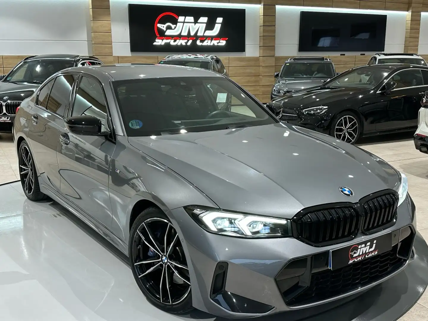 BMW 320 320dA M Sport Pro Gris - 2