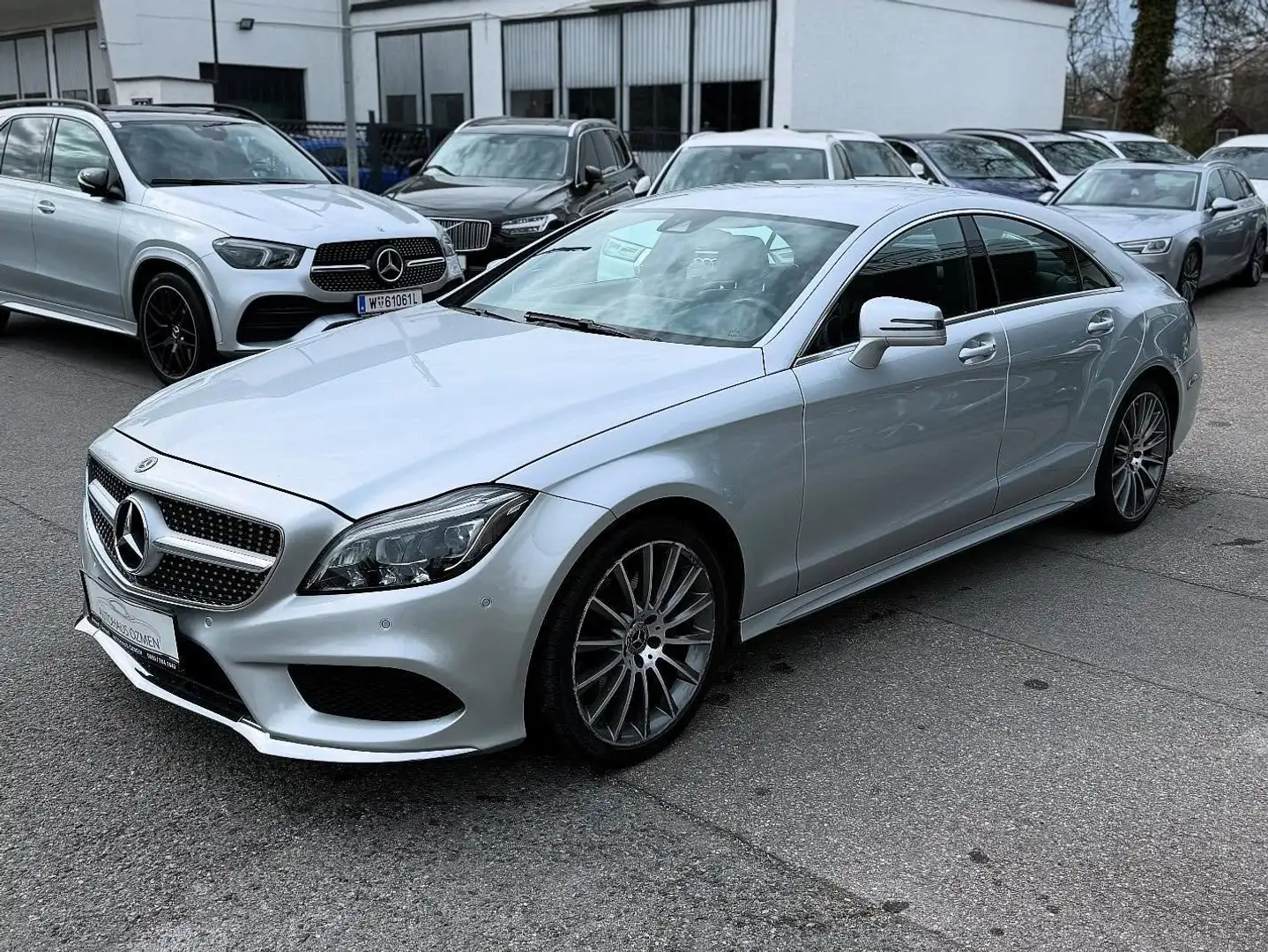 Mercedes-Benz CLS 250 d 4MATIC Aut. AMG-Line Argintiu - 1