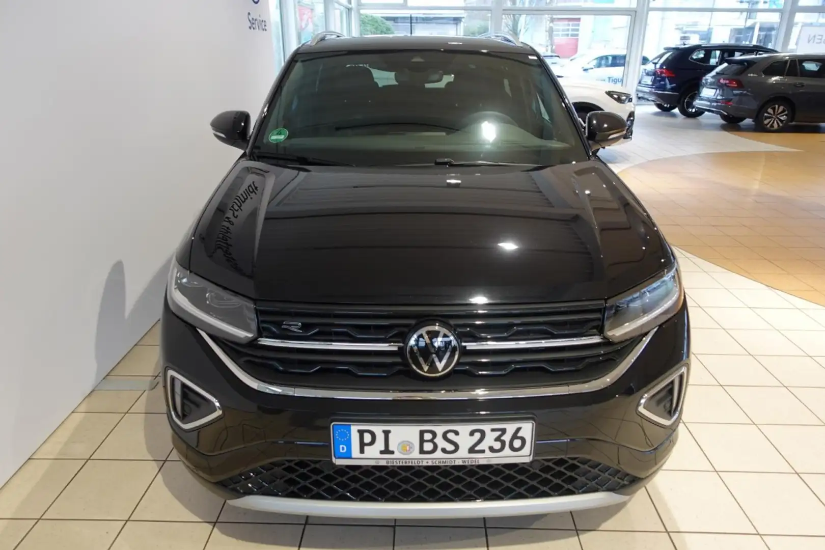 Volkswagen T-Cross 1.5TSI R-Line DSG RFK LED Navi beats SZH Klima Schwarz - 2