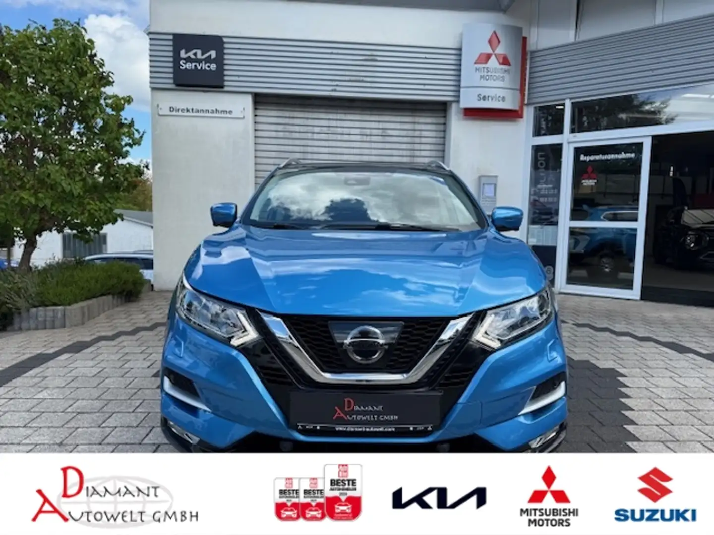 Nissan Qashqai N-Connecta DIG-T 1.2 **PANORAMA**NAV**360** Blauw - 2