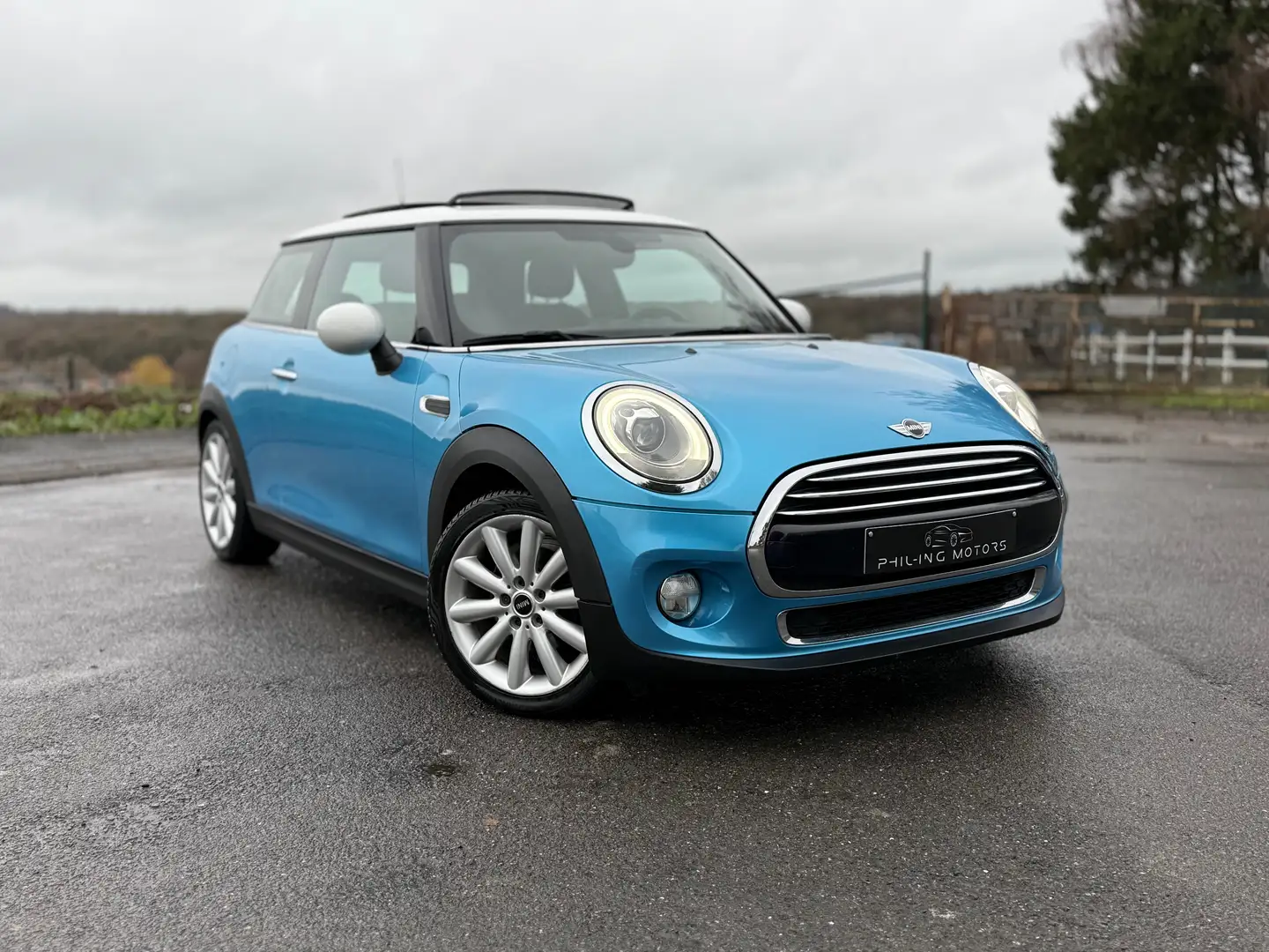 MINI Cooper Mini 1.5 Cooper, Toit pano, Xenon, Gps,... Bleu - 1