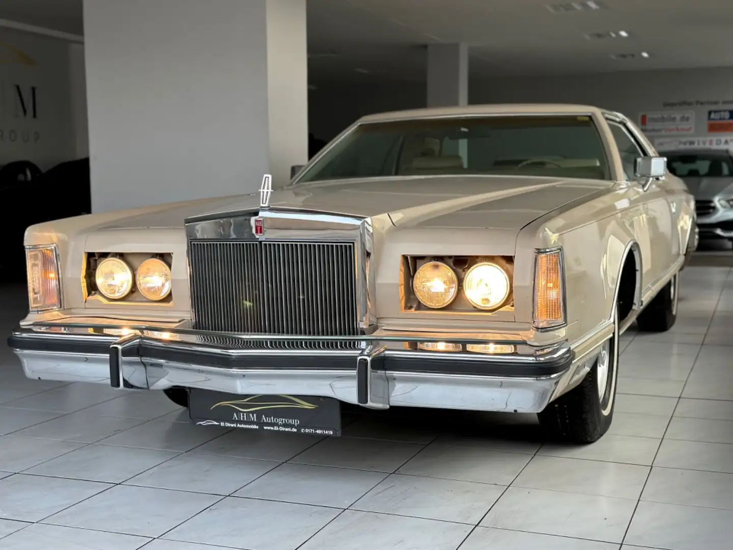 Lincoln Continental Mark V Cartier Designer/dt. Papiere/ Beige - 2
