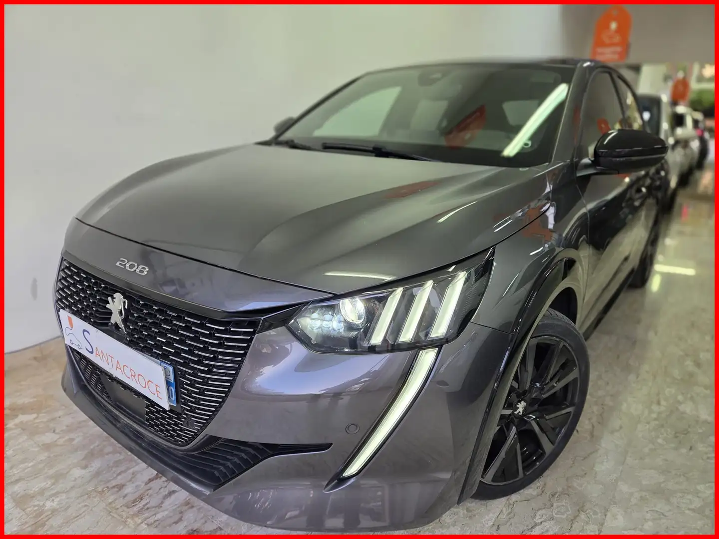 Peugeot 208 PEUGEOT 208 PURE TECH 100 S&S 5 PORTE GT Km 23.000 Gris - 1