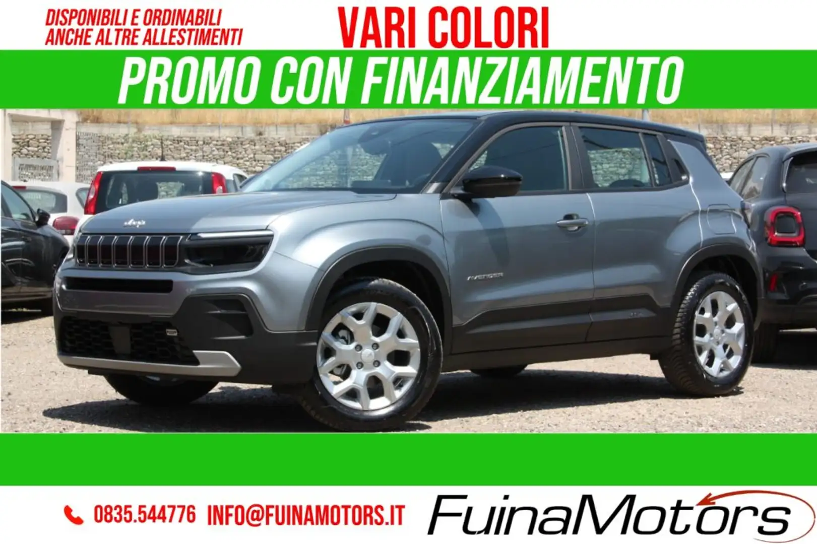 Jeep Avenger 1.2 Turbo MHEV Altitude NUOVO Grigio - 1
