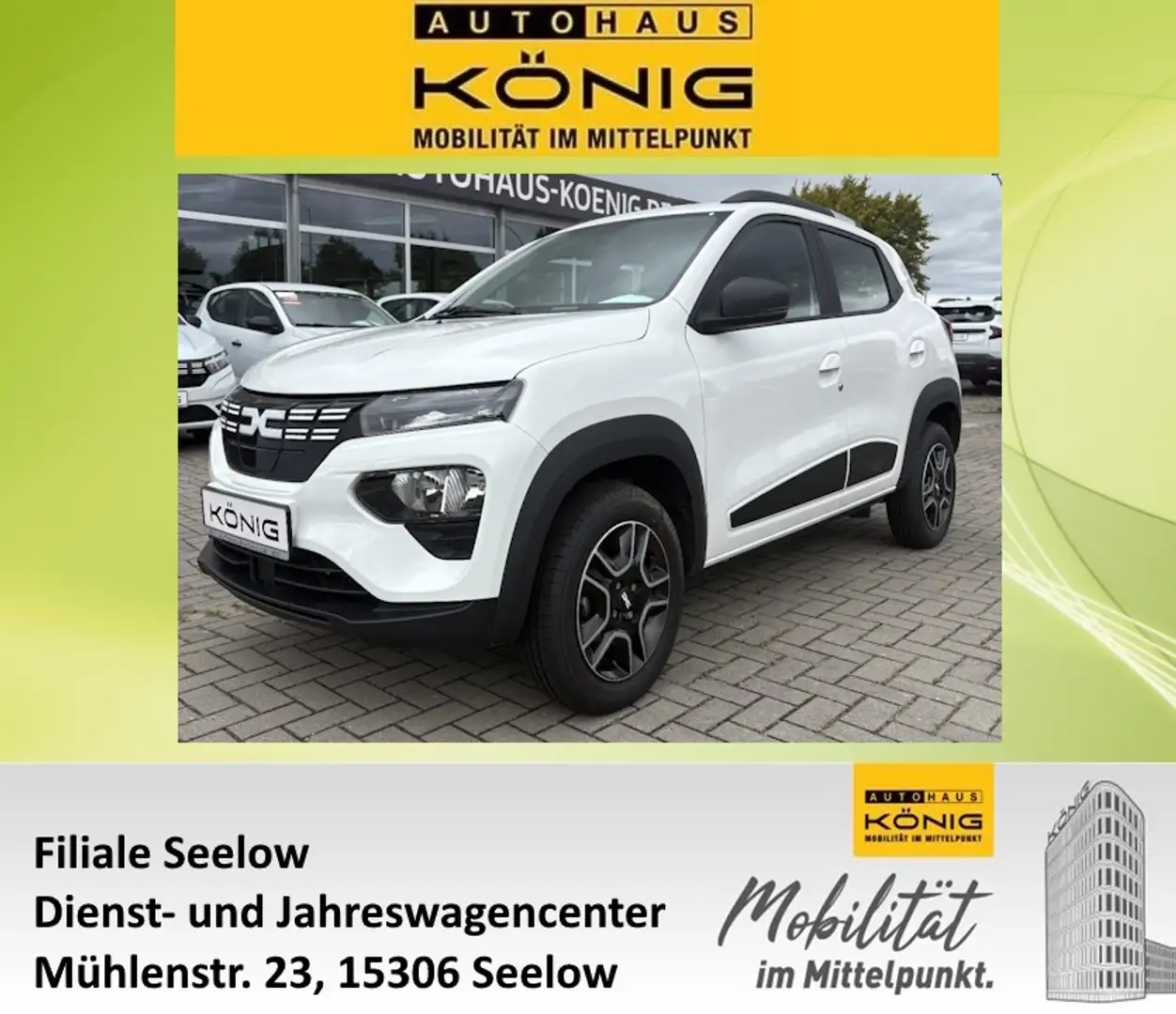 Dacia Spring Klimaanlage Weiß - 1