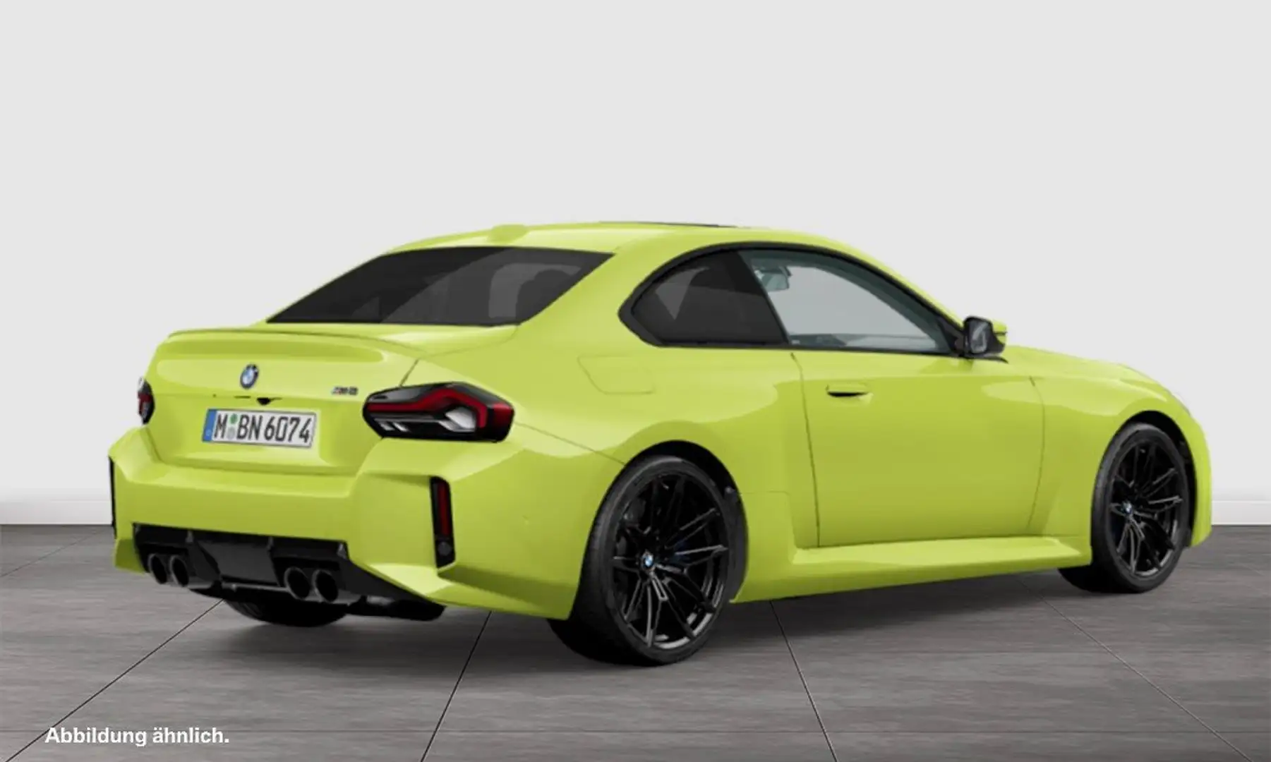 BMW M2 Coupé Navi+HuD+Pano+LED+H/K+Alarm+LHZ+KZG+ACC+adap Amarillo - 2