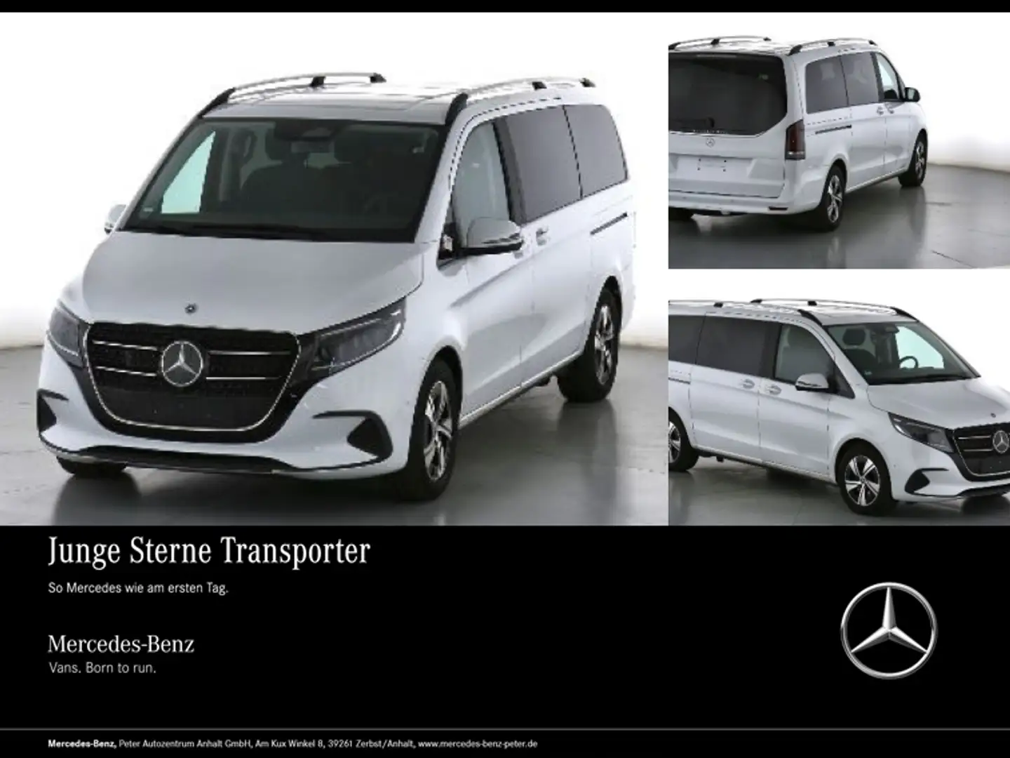 Mercedes-Benz V 300 d STYLE Lang LED+STHZG+DISTR+AHK Blanco - 1
