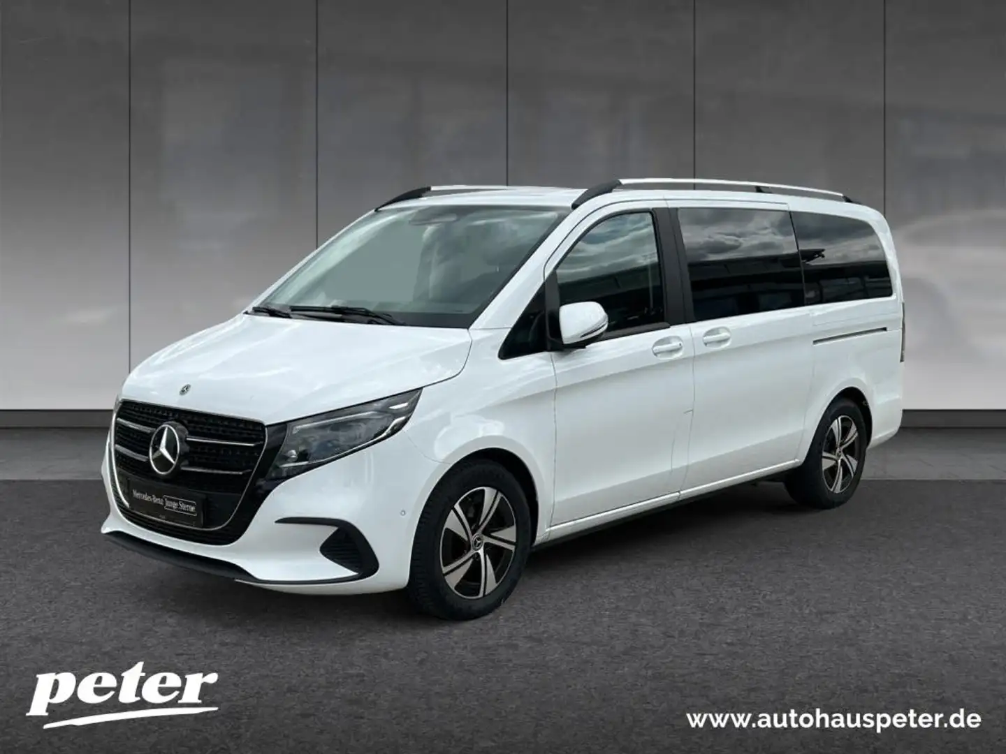 Mercedes-Benz V 300 d STYLE Lang LED+STHZG+DISTR+AHK Blanc - 2