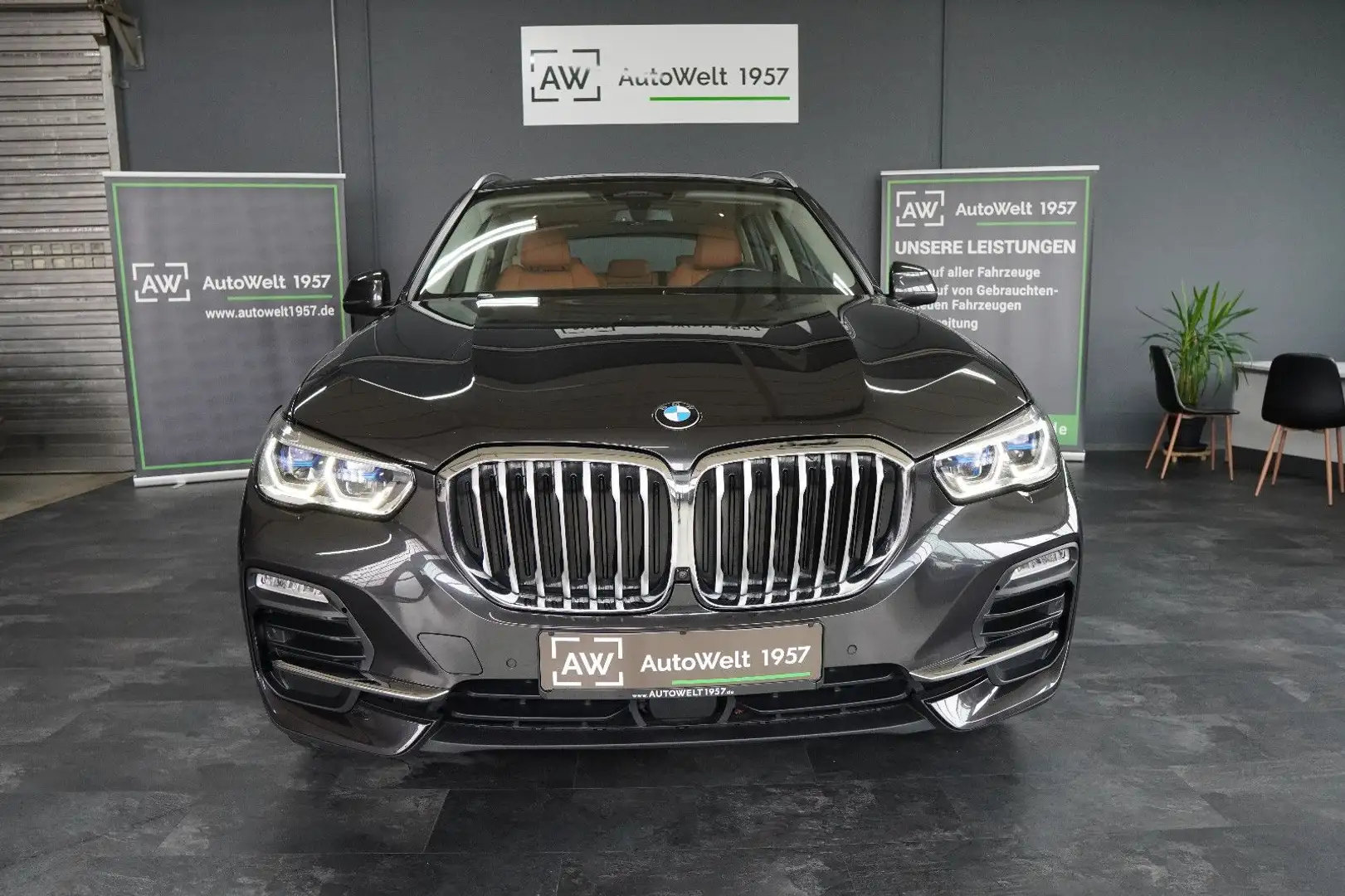 BMW X5 xDrive 40 d*1.HAND*HuD*Luft*360°*StdHzg*PANO* Grau - 2
