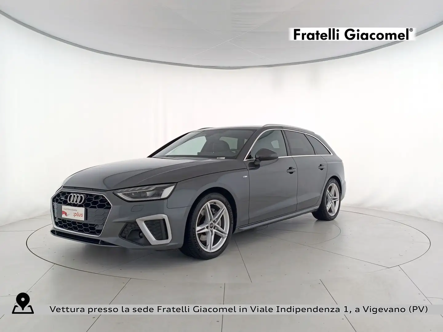 Audi A4 avant 40 2.0 tdi mhev s line edition quattro 204cv Gris - 1