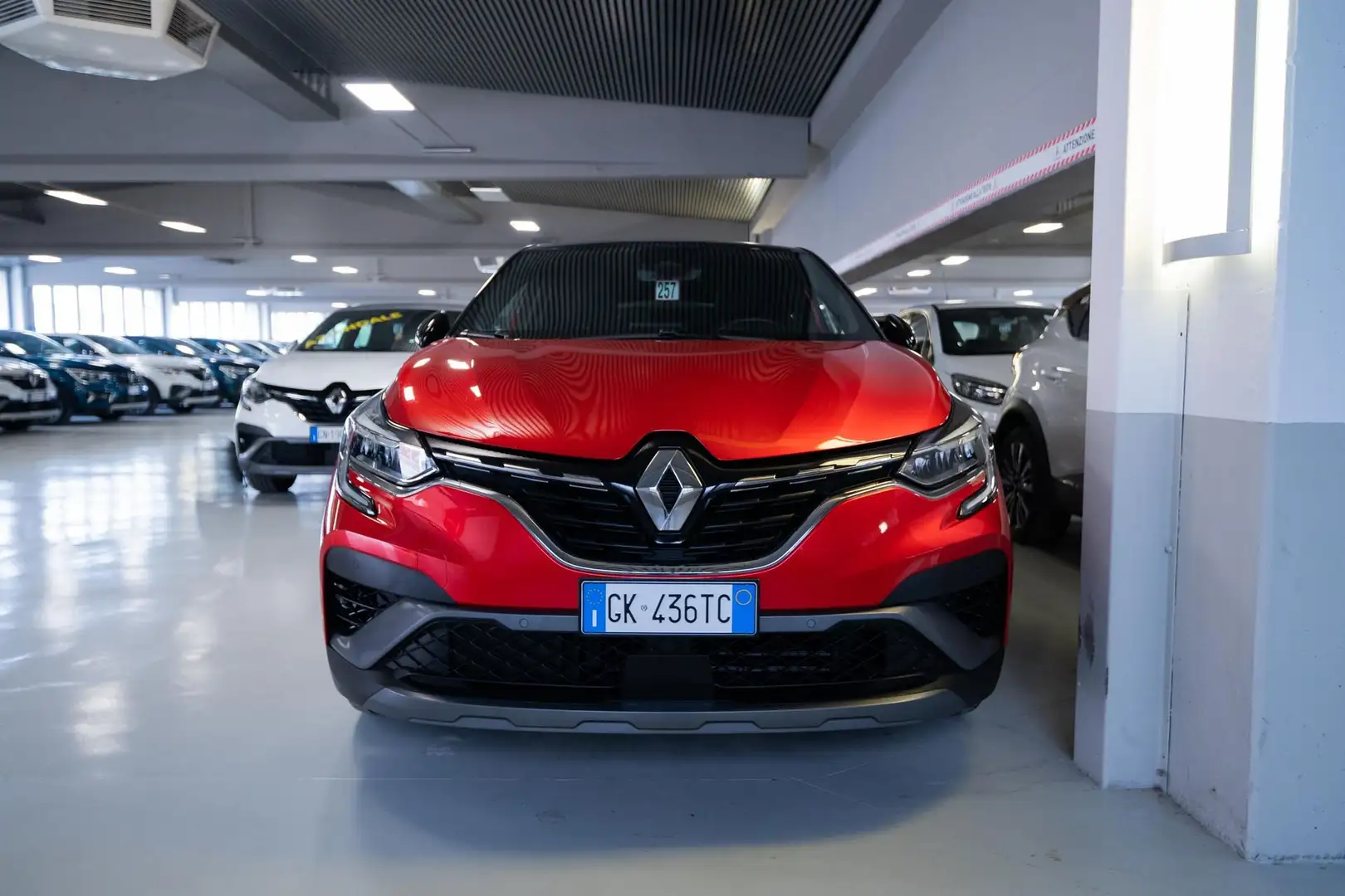 Renault Captur 1.6 E-Tech hybrid RS Line 145cv auto Rosso - 1