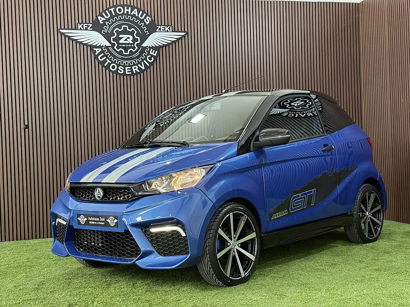 Aixam Coupe Coupé GTI *NUR 7000KM* *FINANZIERUNG MÖGLICH* Blau - 1