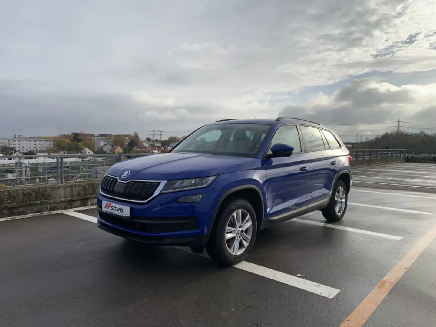 Skoda Kodiaq 2.0 TDI 150 SCR BUSINESS 4X4 DSG EURO6D-T 5 PLACES Bleu - 1