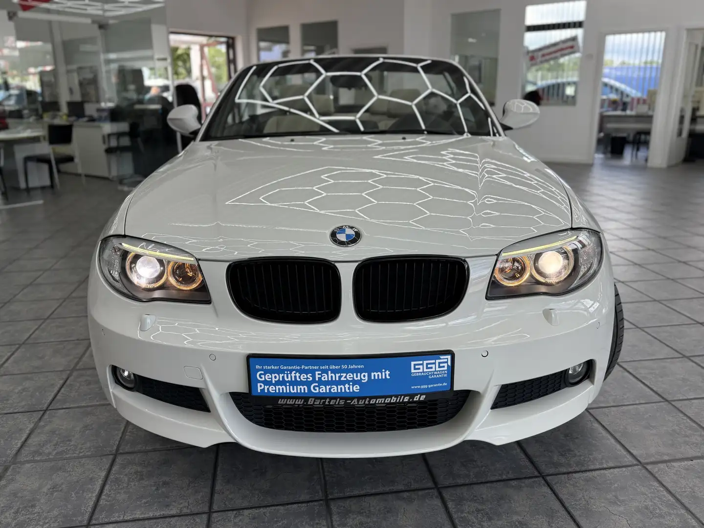 BMW 120 dA, M-Sportpaket,Leder,Navi,Memory Sitze Blanc - 2