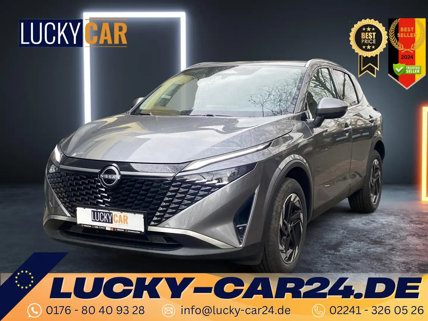 Nissan Qashqai N-CONNECTA 1.3 MHEV 158PS/116kW Xtronic 2024 1.... Grijs - 1