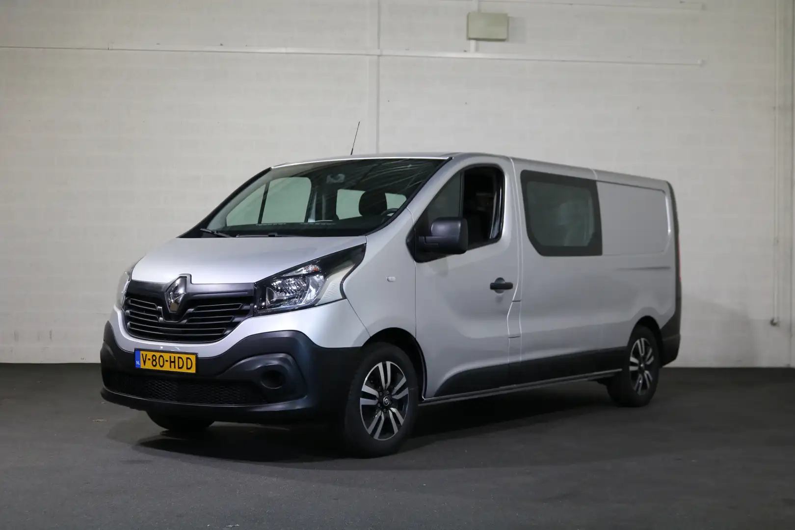 Renault Trafic 1.6 dCi L2 H1 DC Airco Navigatie Marge BTW/BPM Vri Plateado - 1