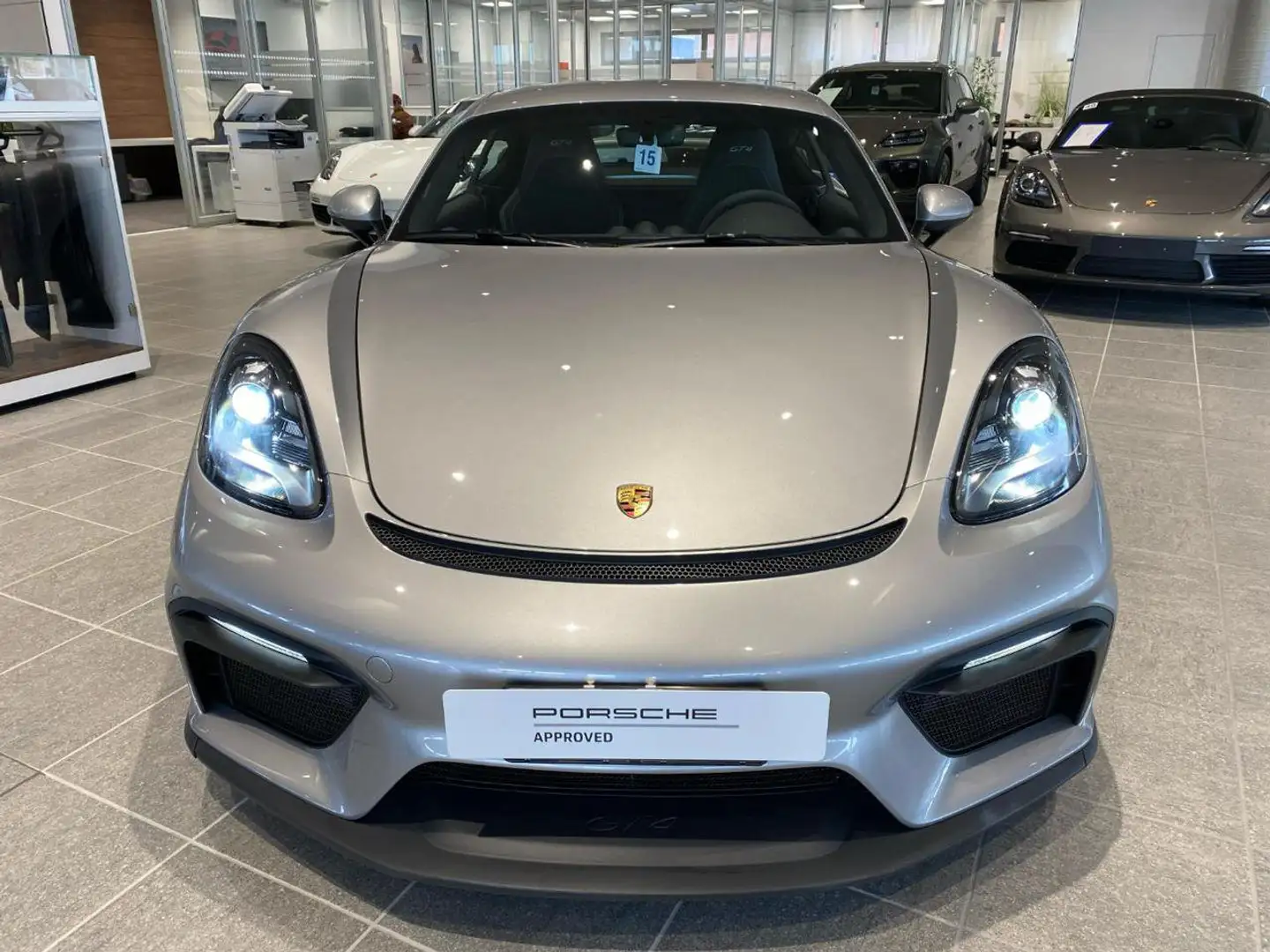 Porsche Cayman 718 GT4 4.0 420 cv - IVA Esposta Plateado - 2