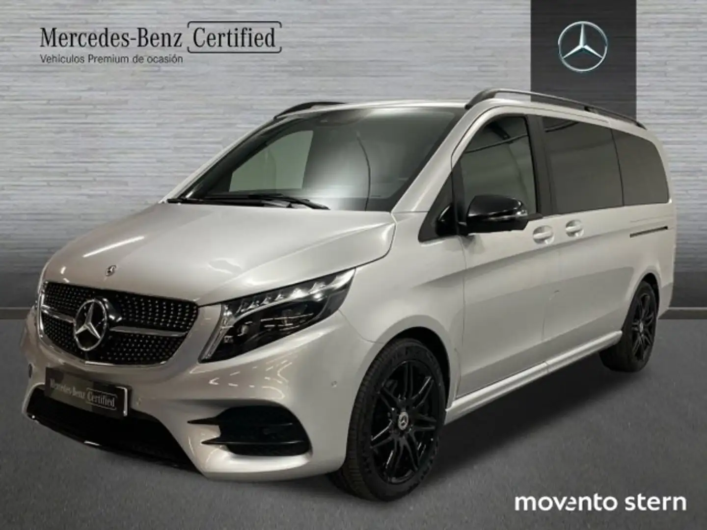 Mercedes-Benz V 300d Largo Plateado - 1