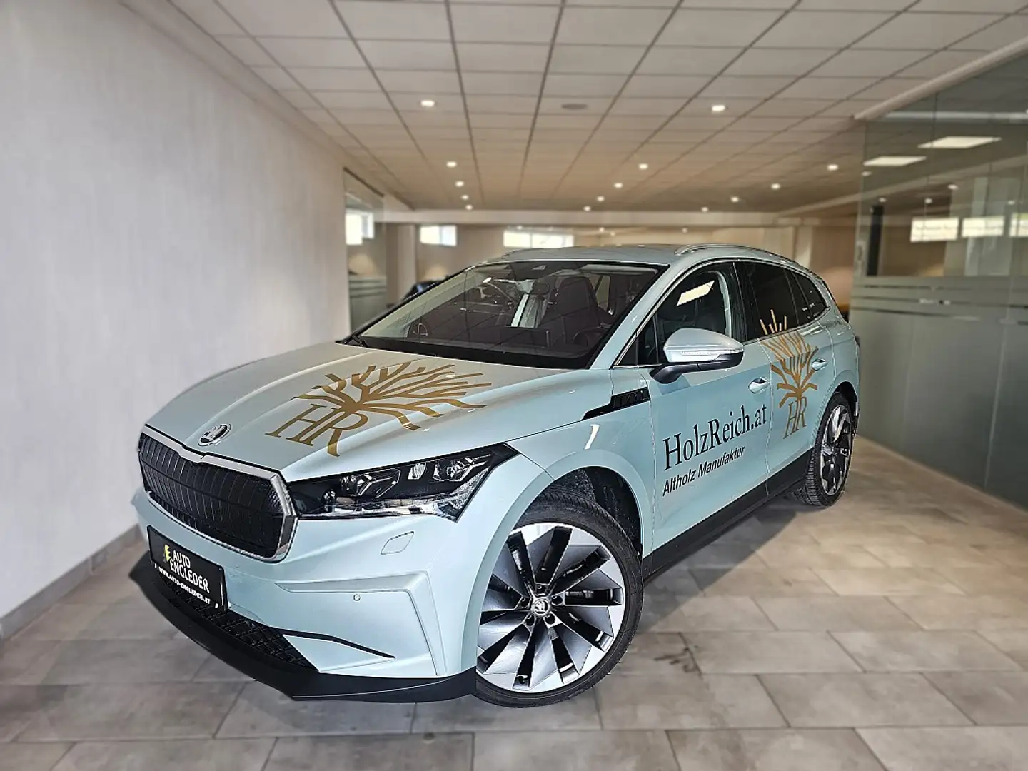 Skoda Enyaq iV 80 82kWh *Beklebung wird entfernt* Grün - 1