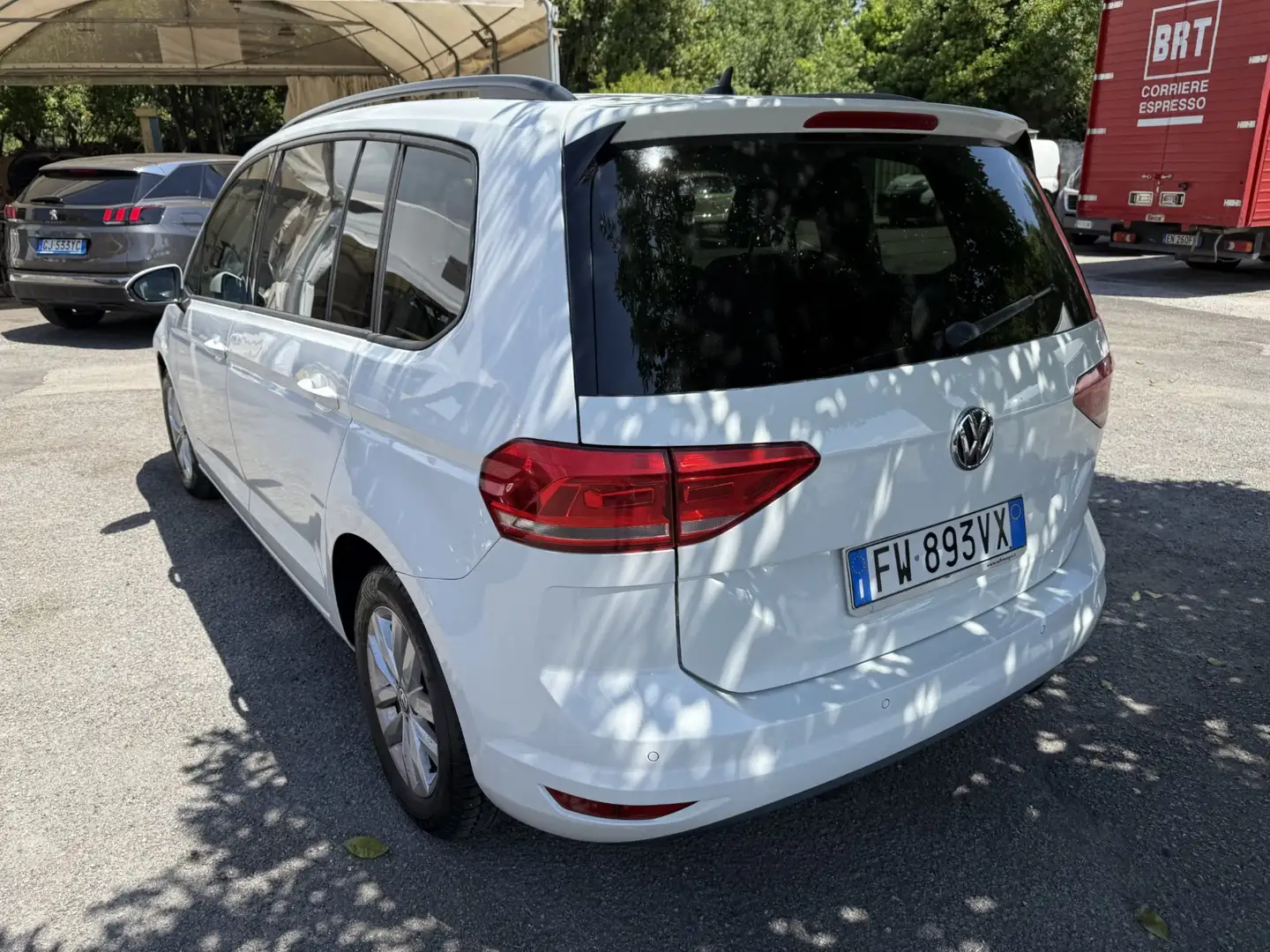 Volkswagen Touran 1.6 tdi 115cv dsg Bianco - 1