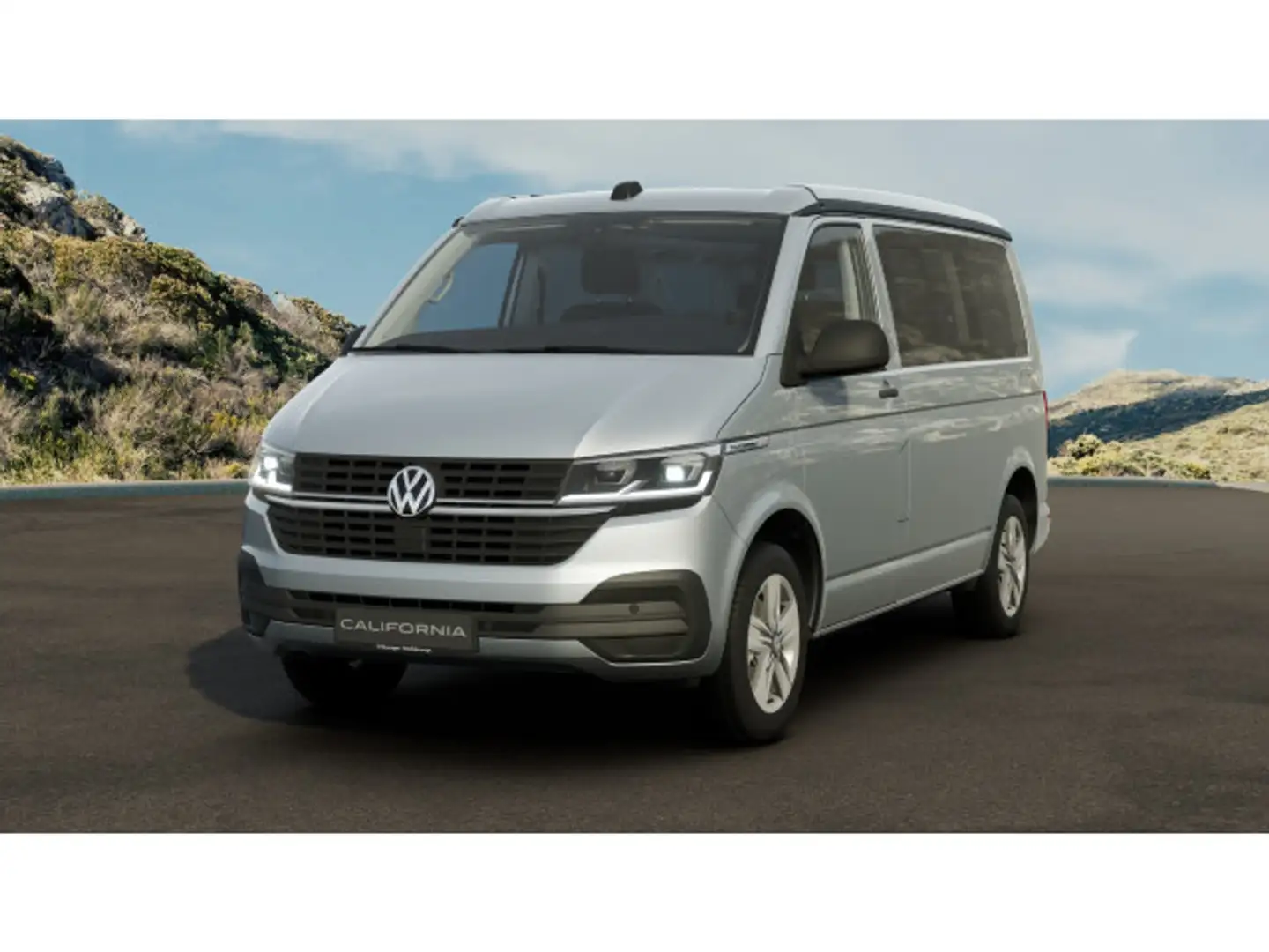 Volkswagen T6.1 California 2.0 TDI SCR DSG 5-Sitzer Beach C Silber - 2